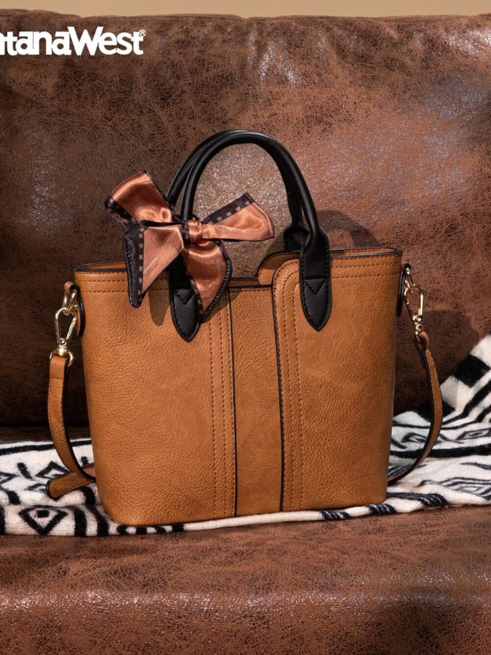 Tote Bags for Women Crossbody Purses Cute Satchel Handbag with Detachable Strap - Picture 7 of 7
